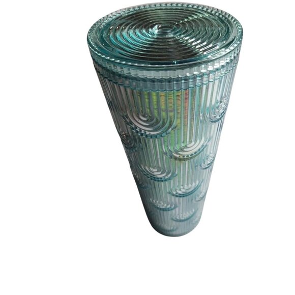 Starbucks Iridescent Geometric Tumbler 24 Oz Cold Cup With Lid BPA-Free Plastic - Picture 5 of 7